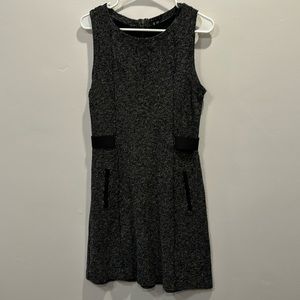 Theory. Shift/sheath style dress. Size M. Black/white.